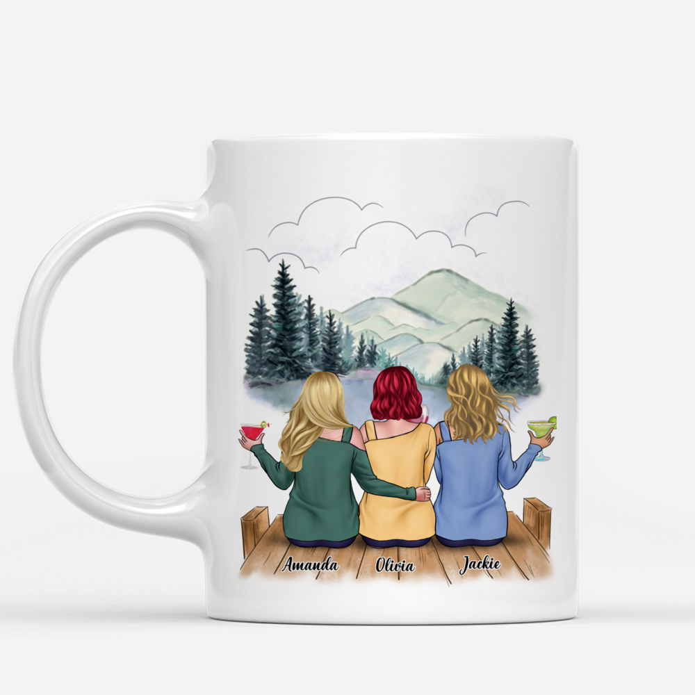 Personalized Mug - Casual Style - Life Is Better With Sisters_1