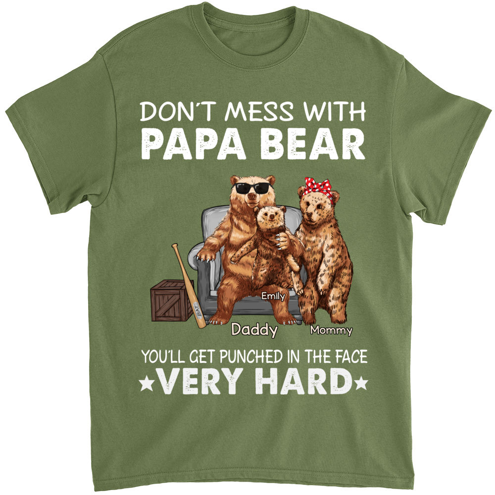 Don't Mess With Papa Bear - Sticker