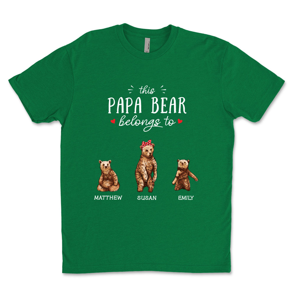 Papa Bear' T-Shirt - Great gift for Fathers everywhere! - Don't Feed the  Bears