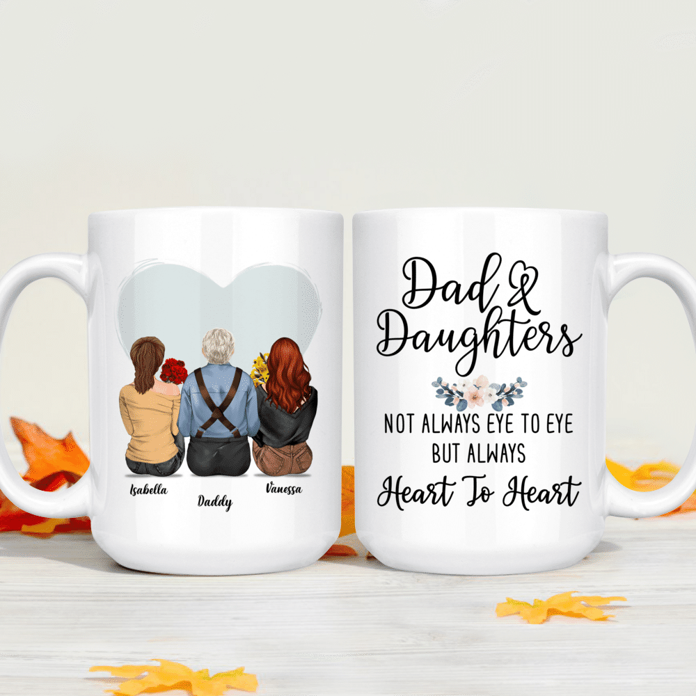 Dad And Daughter Son Daddy You Are Roarsome Funny Personalized Mug - Vista  Stars - Personalized gifts for the loved ones