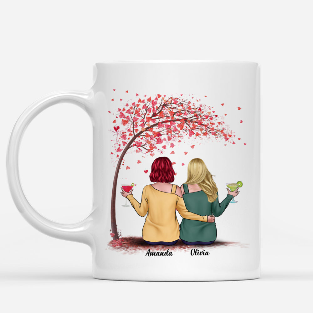 Love Tree - I Would Fight A Bear For You Sister (v2) - Personalized Mug_1