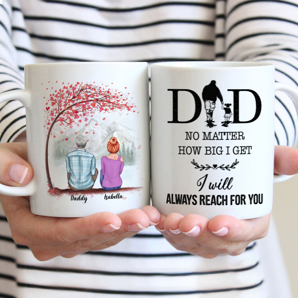 Personalized Mug - Dad & Children - Dad, The Man The Myth The Legend. You are the best Dad ever 1 - Mugs 1D_1
