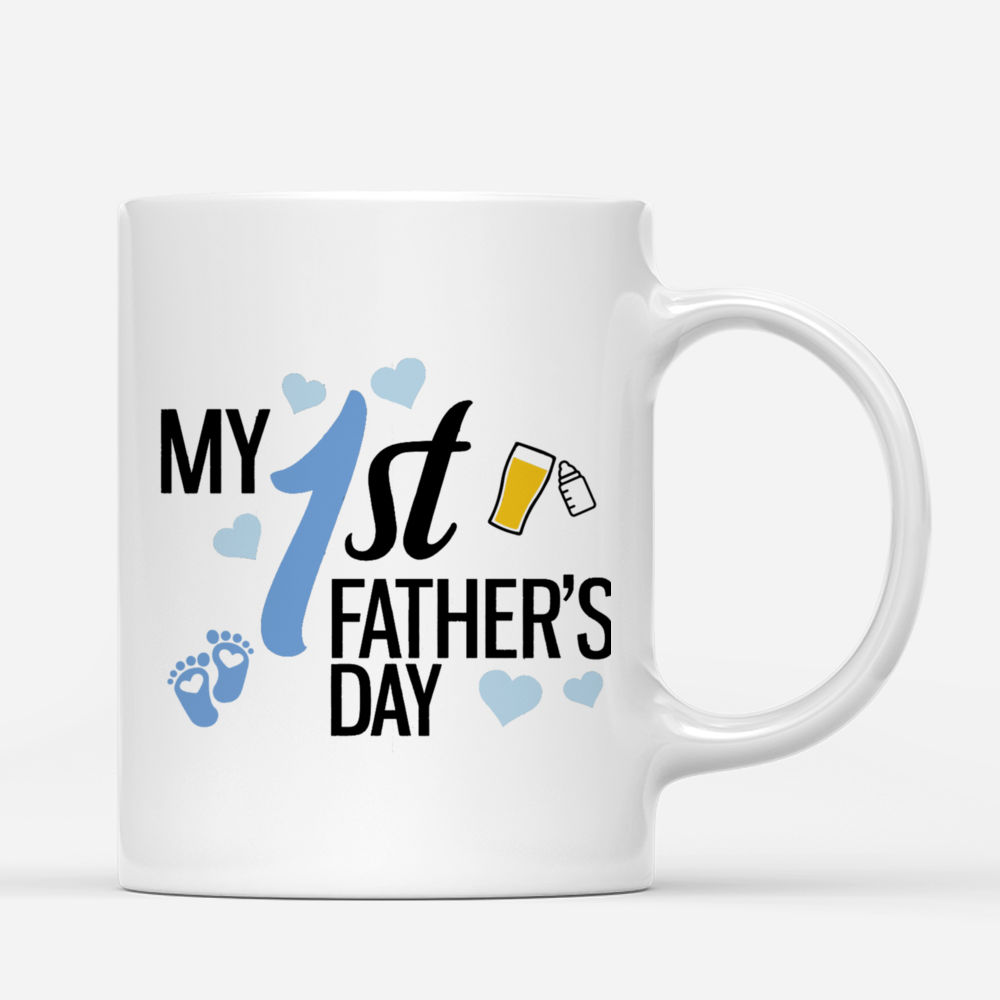 Family - My 1st Father day V2 | Personalized Mugs | Gossby_2