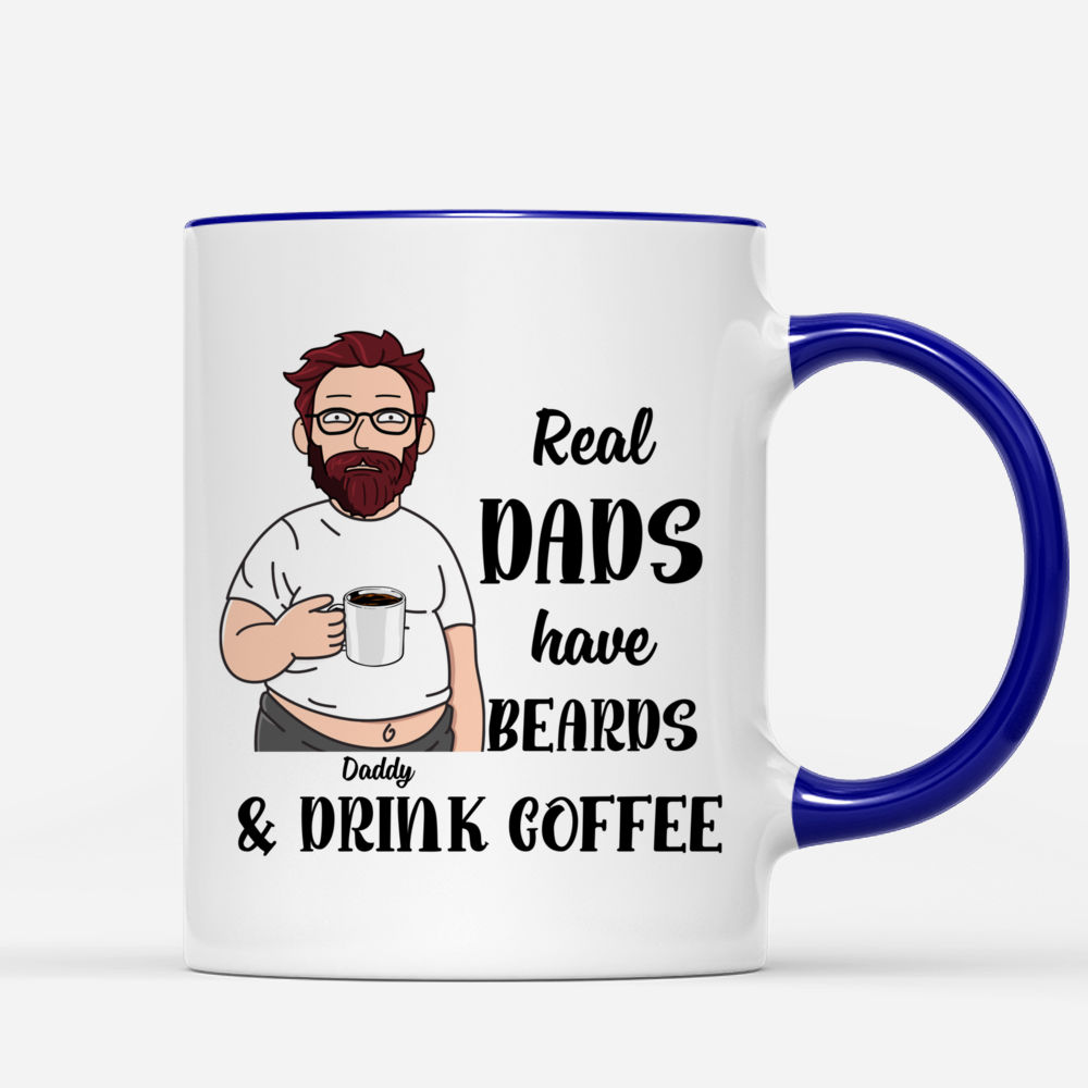 Dad Hand Bumps Custom Kids' Names - Personalized Mug – Macorner