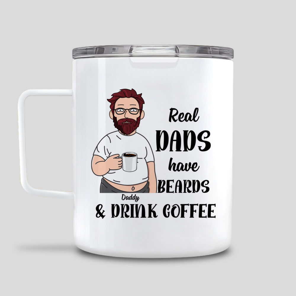 Dads With Beards Are Cooler Coffee Mug [HOT COFFEE, COOL DAD] –  dadswithbeards