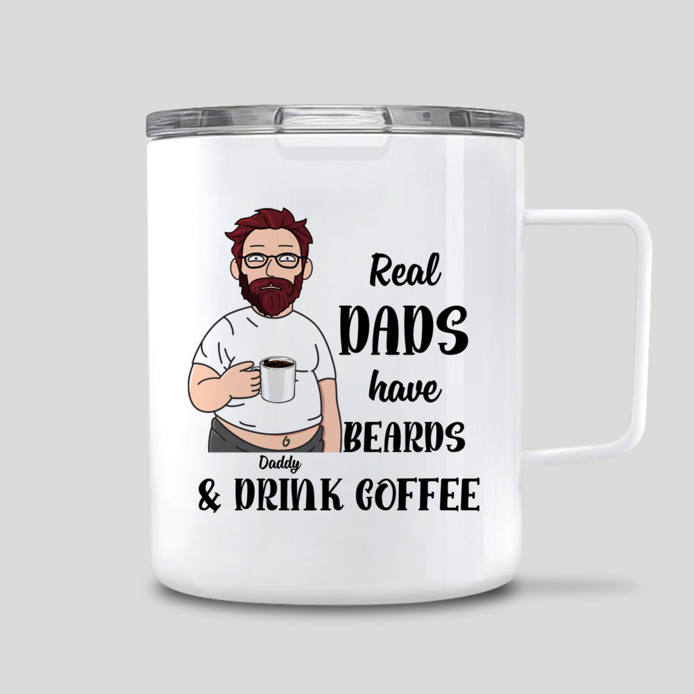 Dads With Beards Are Cooler Coffee Mug [HOT COFFEE, COOL DAD] –  dadswithbeards