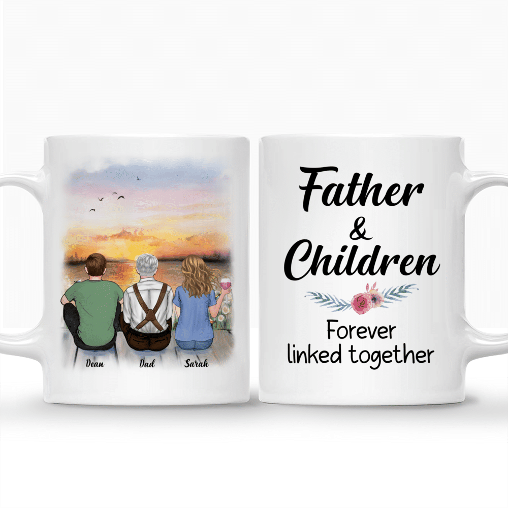 Father And Children Forever Linked Together