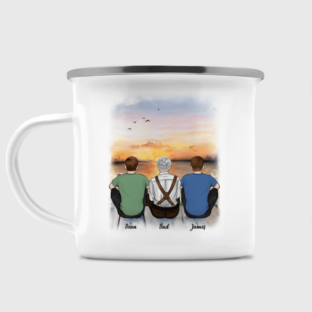 Personalized Mug - Father & Children Mug - Father And Sons Best Friends for  Life
