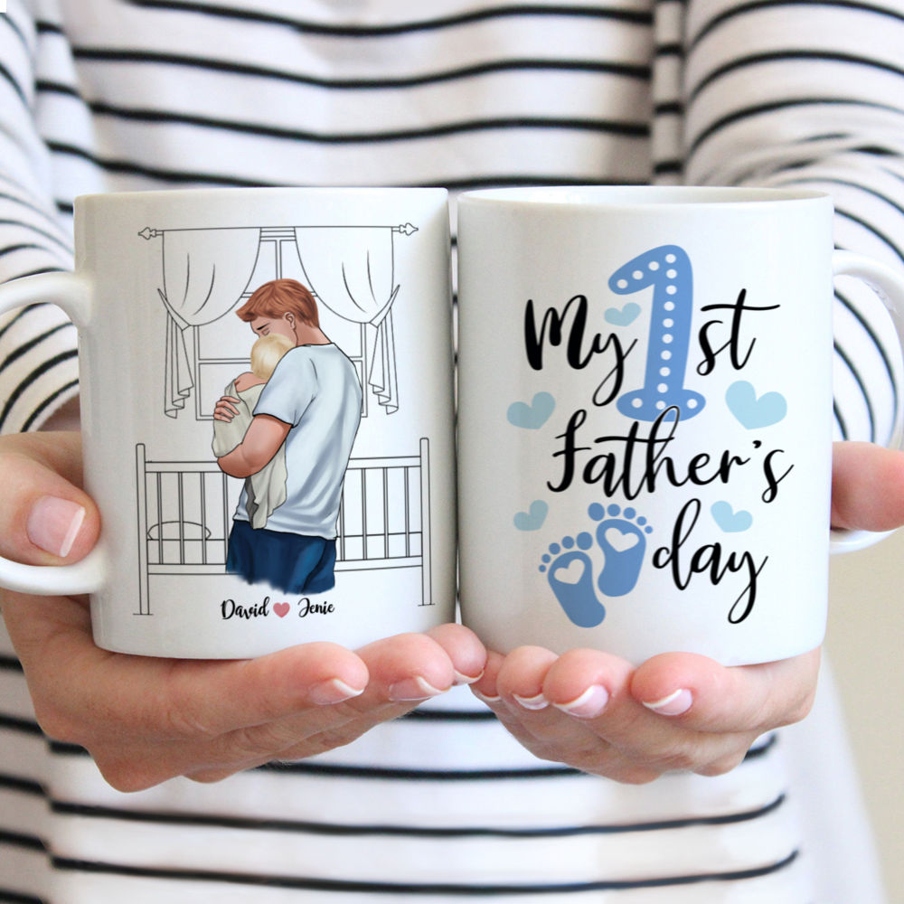 Personalized Mug - Family - My 1st Father day (BG house)