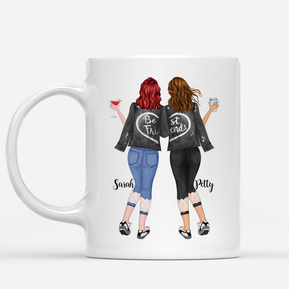 Personalized Mug - Best friends - Best friends forever never apart may be in distance but never at heart_1
