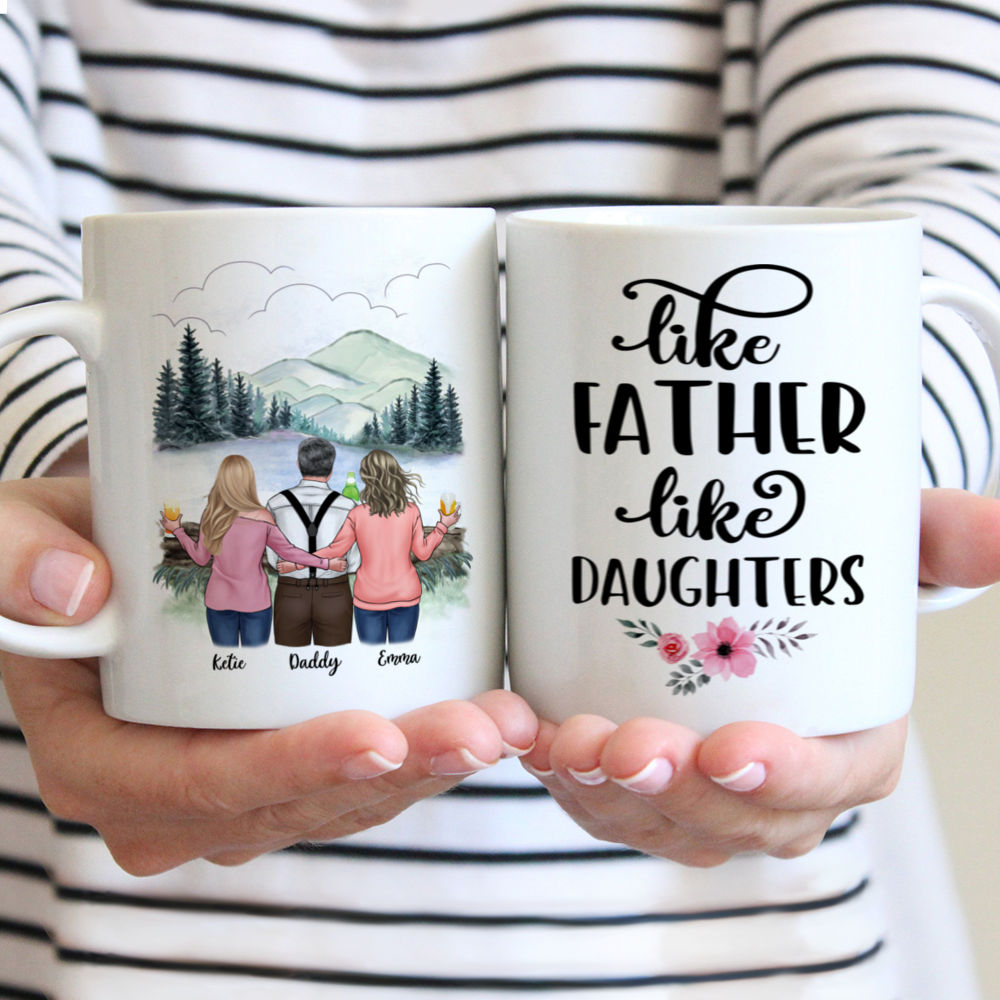 Personalized Mug - Family - Like Father Like Daughters