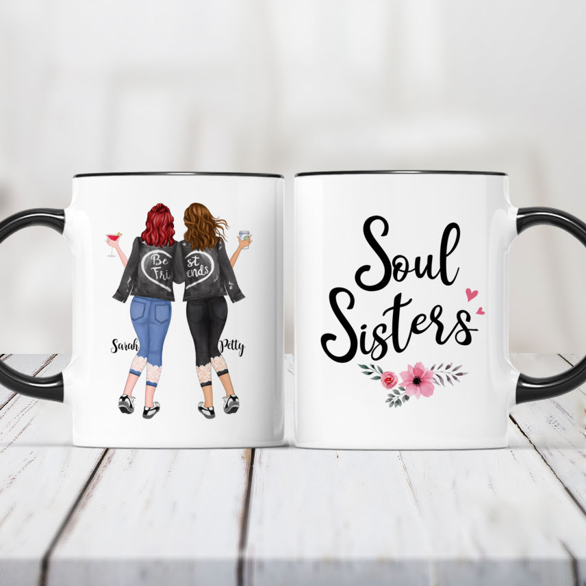 Personalized Best Friend Mug I Will Always Have You Besties Coffee Mugs  11oz 15oz Birthday Christmas Friendship Gifts For BFF Female Friends Soul  Sisters Bestie Forever Custom Name (Quote 1) 