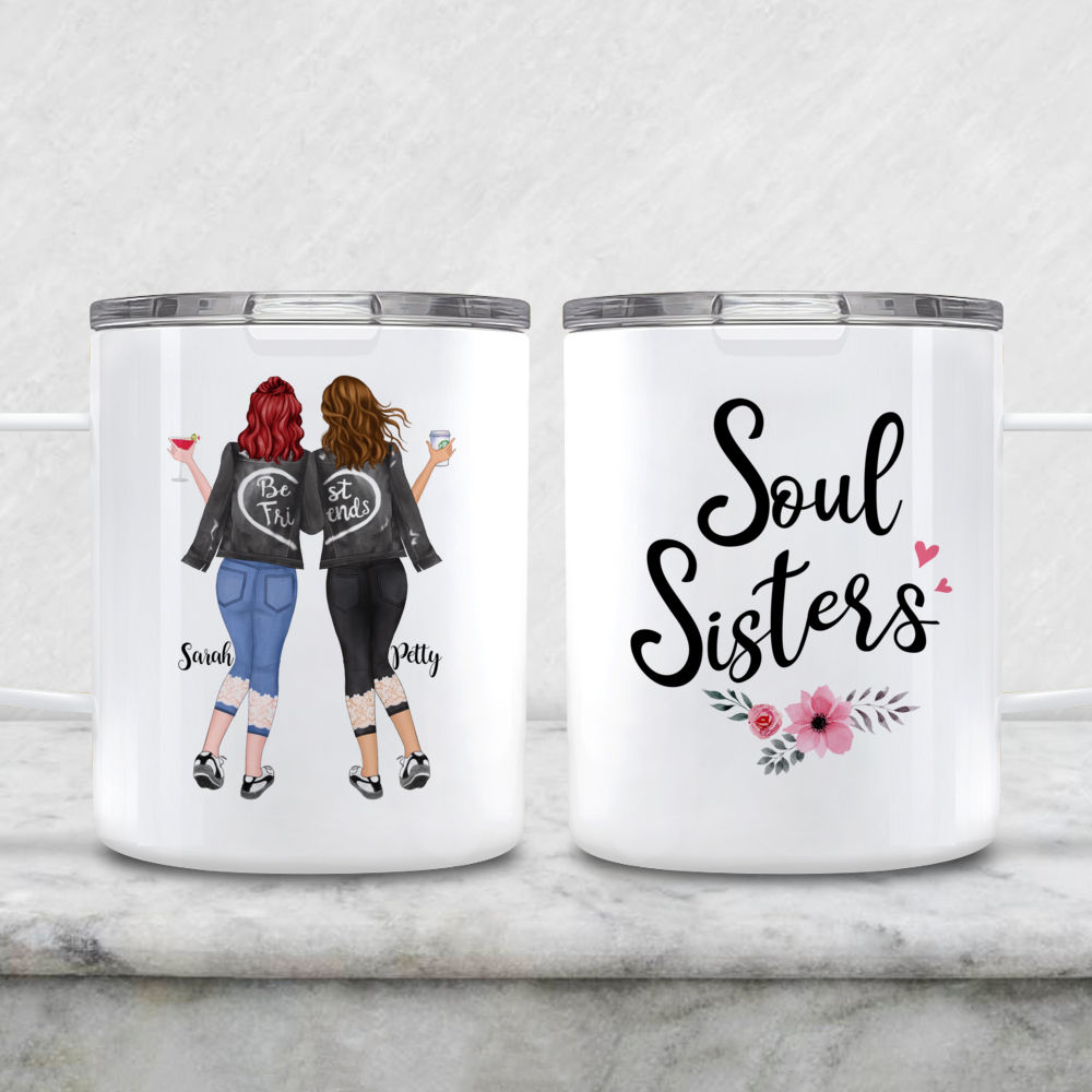 Best Friends, Soul Sister Custom Gifts for Mom Personalized Mom Mug Cu –  kpopfriend