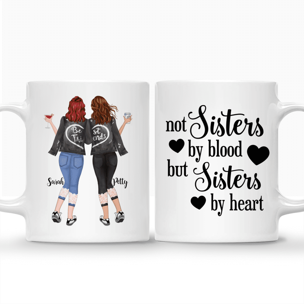 Bestie Not Sister By Blood But Sister By Heart Tumbler