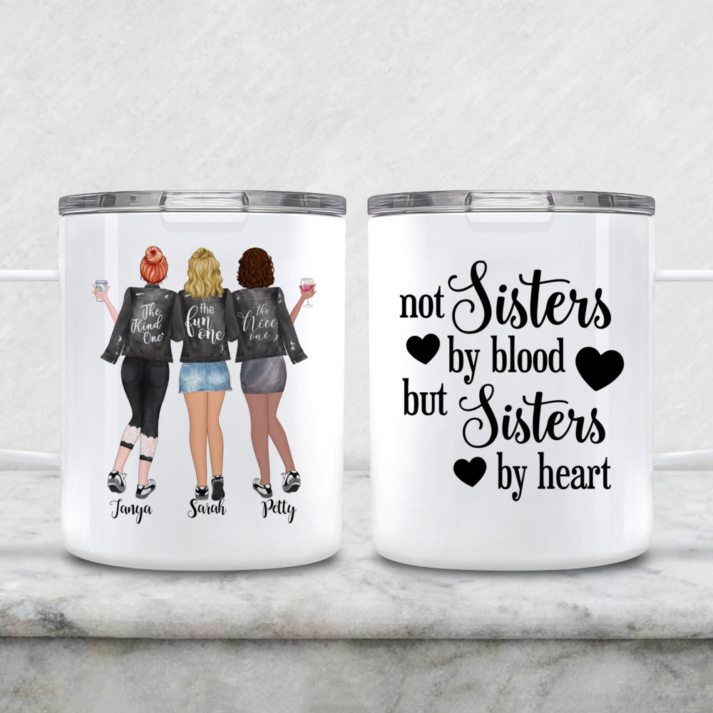 Get Not Sisters By Blood But Sisters By Heart Mug, Best Friends Mug, Best  Friends Gifts, Besties Mug For Free Shipping • Custom Xmas Gift