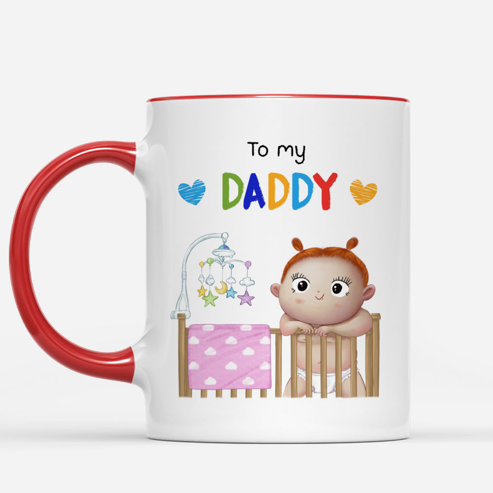 Love Is Welcoming A Grandchild Personalized Latte Mug 16 oz.- White