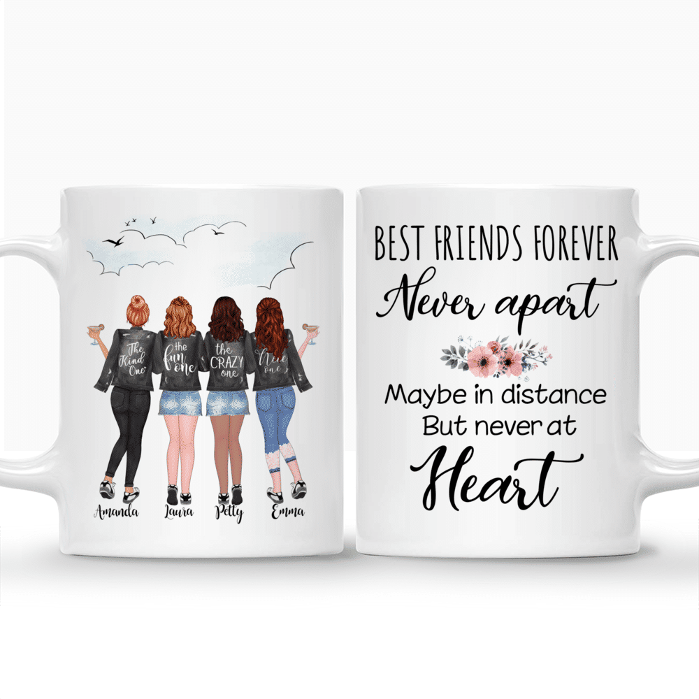 Personalized Mug - Besties Mug - In Our Bestie Era - Trendy 2023