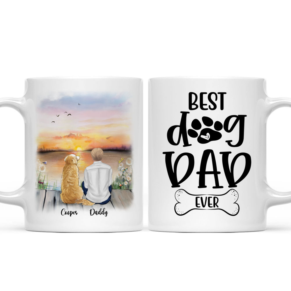 Dog Lover Gifts - Best Dog Dad Ever (25240) - Gifts For Dad, Father's Day Gifts, Christmas Gifts, Father's Day Mug