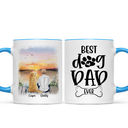 Man and Dogs - Dog Lover Gifts - Best Dog Dad Ever (25240) - Gifts For Dad, Father's Day Gifts, Christmas Gifts, Father's Day Mug