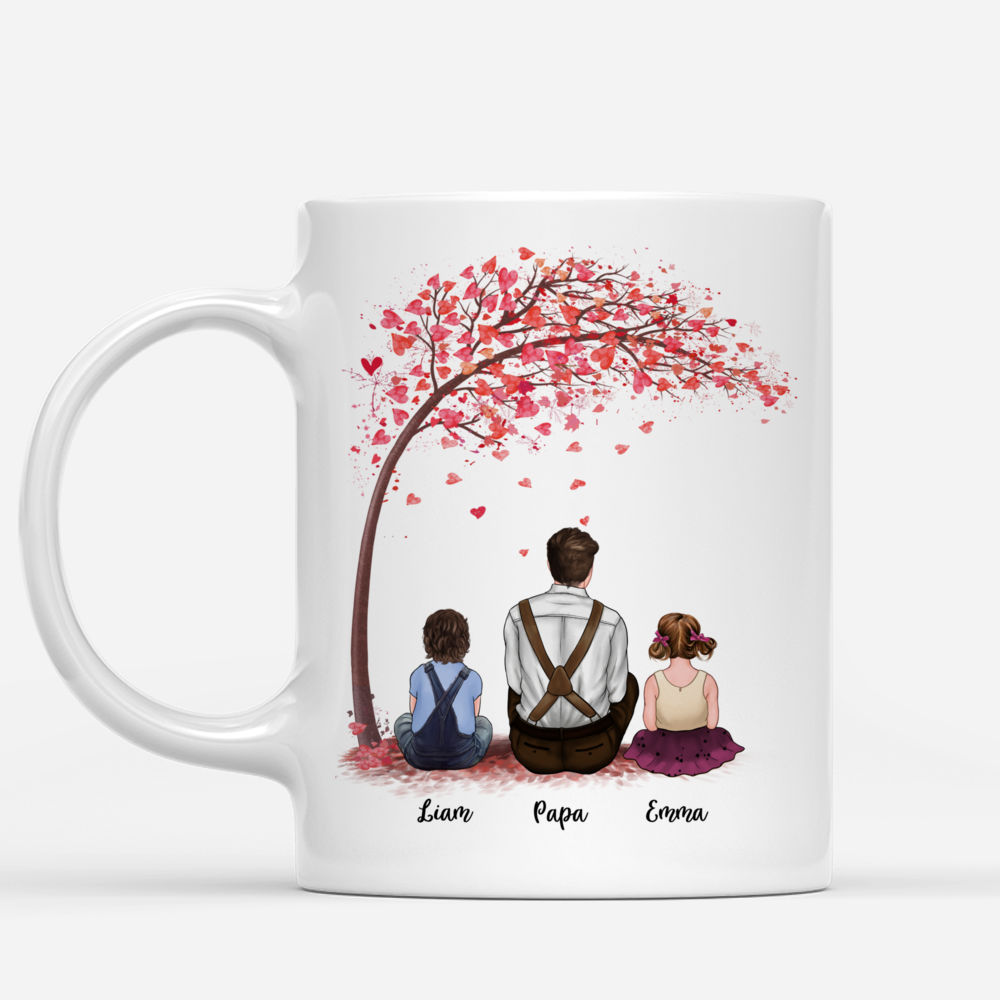 Grandpa & Grandkids - Life Is Better With GrandKids - Personalized Mug_1