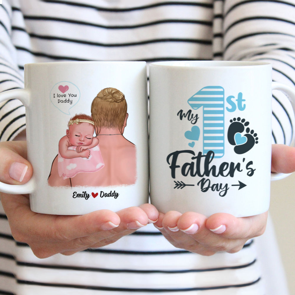 Personalized Mug - 1st Father's Day - My 1st Father's Day (v4)_1