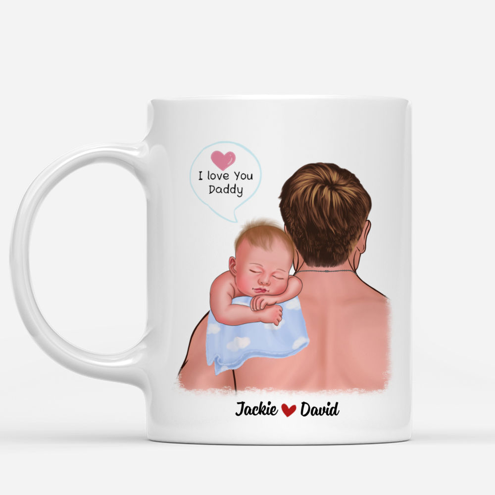 1st Father's Day - Our First Father's Day Together | Personalized Mugs | Gossby_1