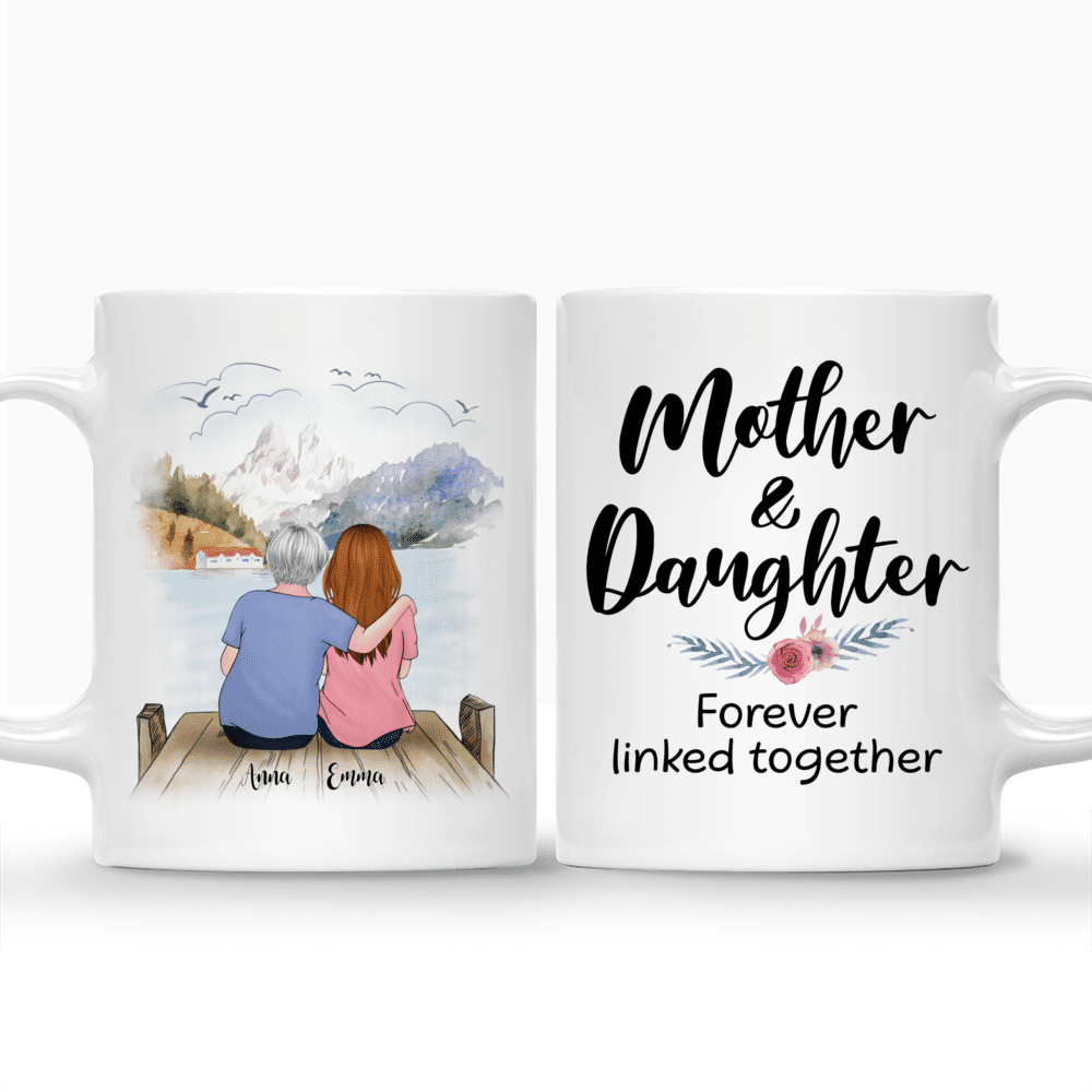 Mother & Daughter Forever Linked Together - Mother's Day Gifts, Gifts For Mom, Daughters