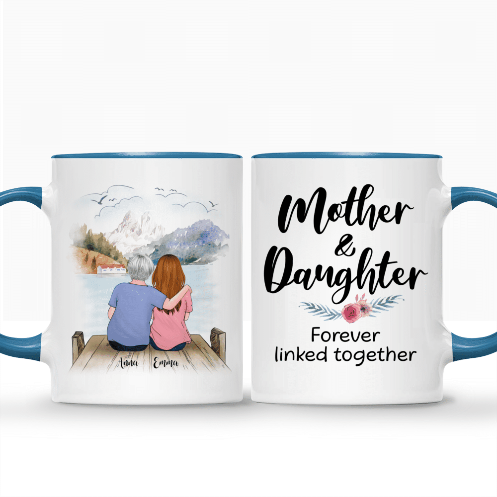 Mom and Daughter Mug, Mothers Day gift, Personalized Mom mug, Mom gift –  LisbonBlue