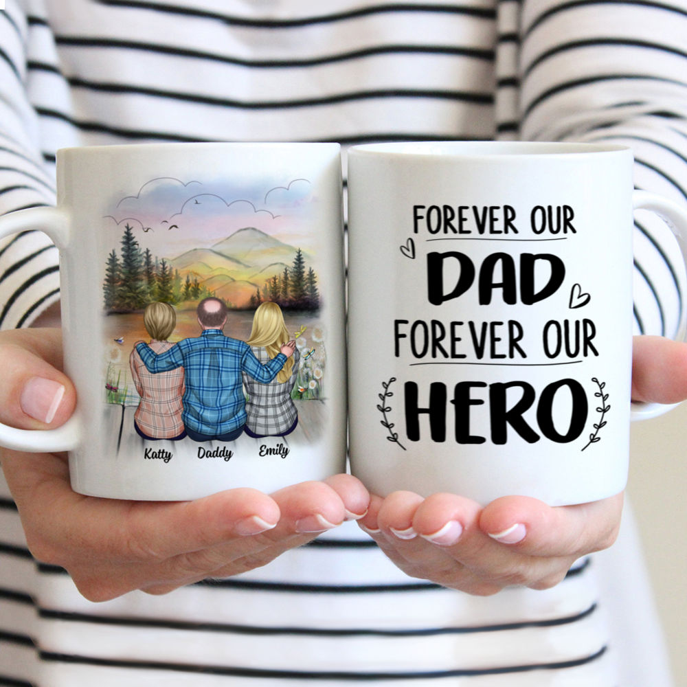 Father  Children (S) - Forever our Dad Forever our Hero - 2D