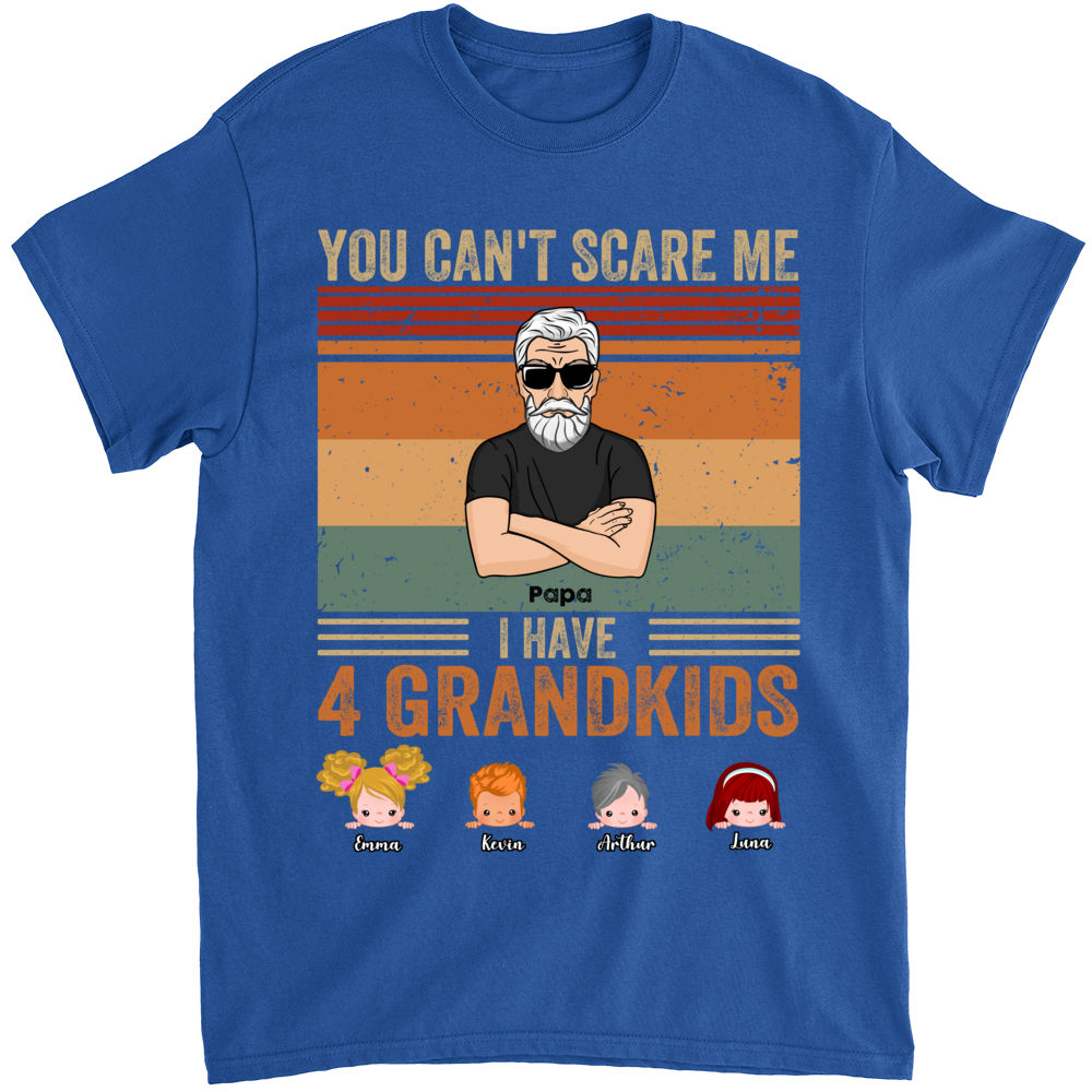 Crazy About Grandkids 49ERS Grandpa T-Shirt (Men)