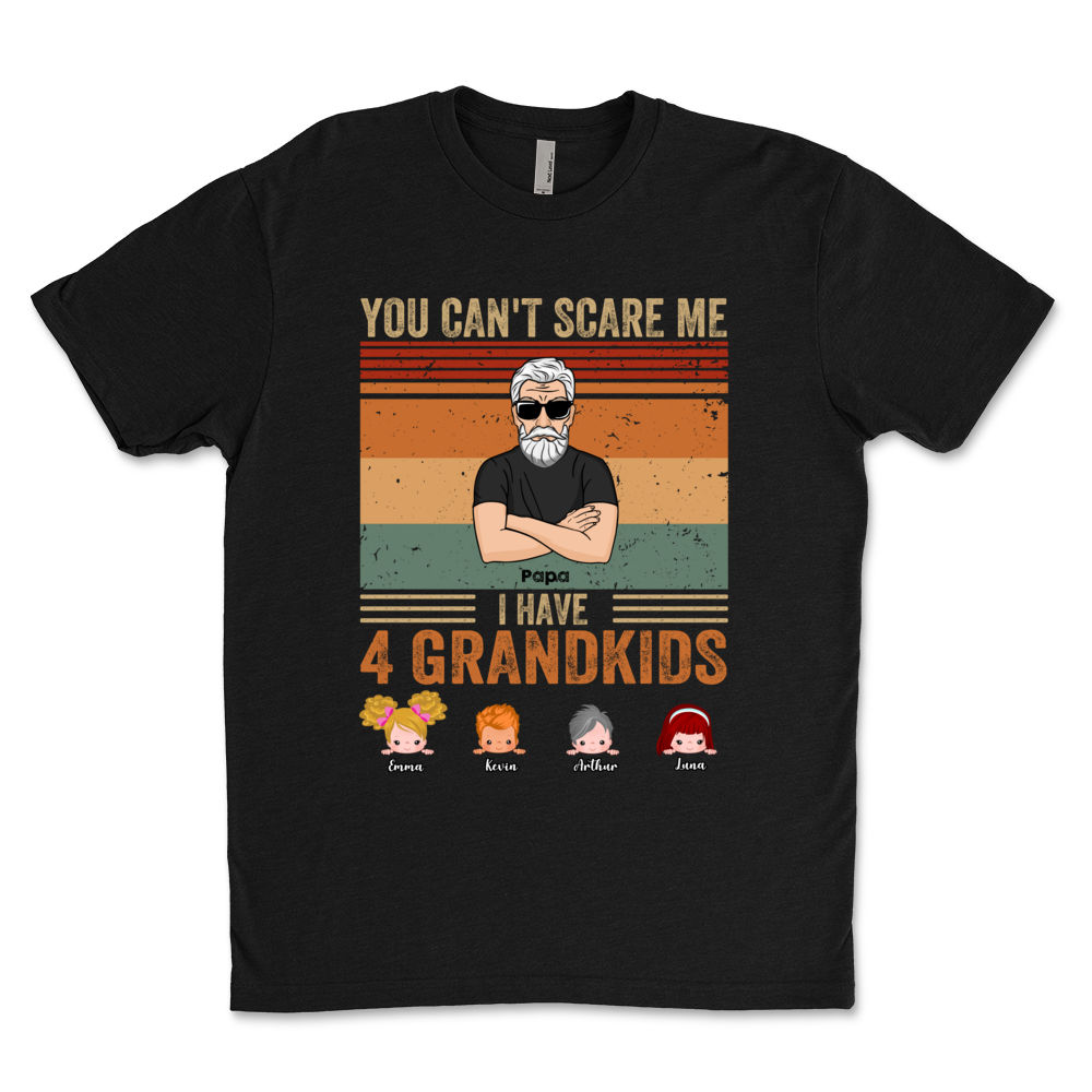 Crazy About Grandkids 49ERS Grandpa T-Shirt (Men)