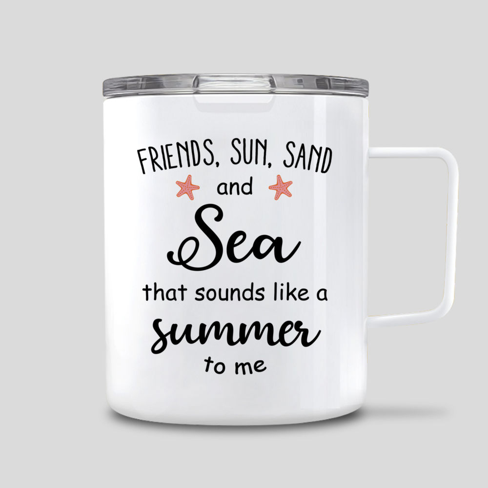 The Beach is Calling and I Must Go Coffee Mug, Beach Coffee Cup Gift –  Coffee Mugs Never Lie