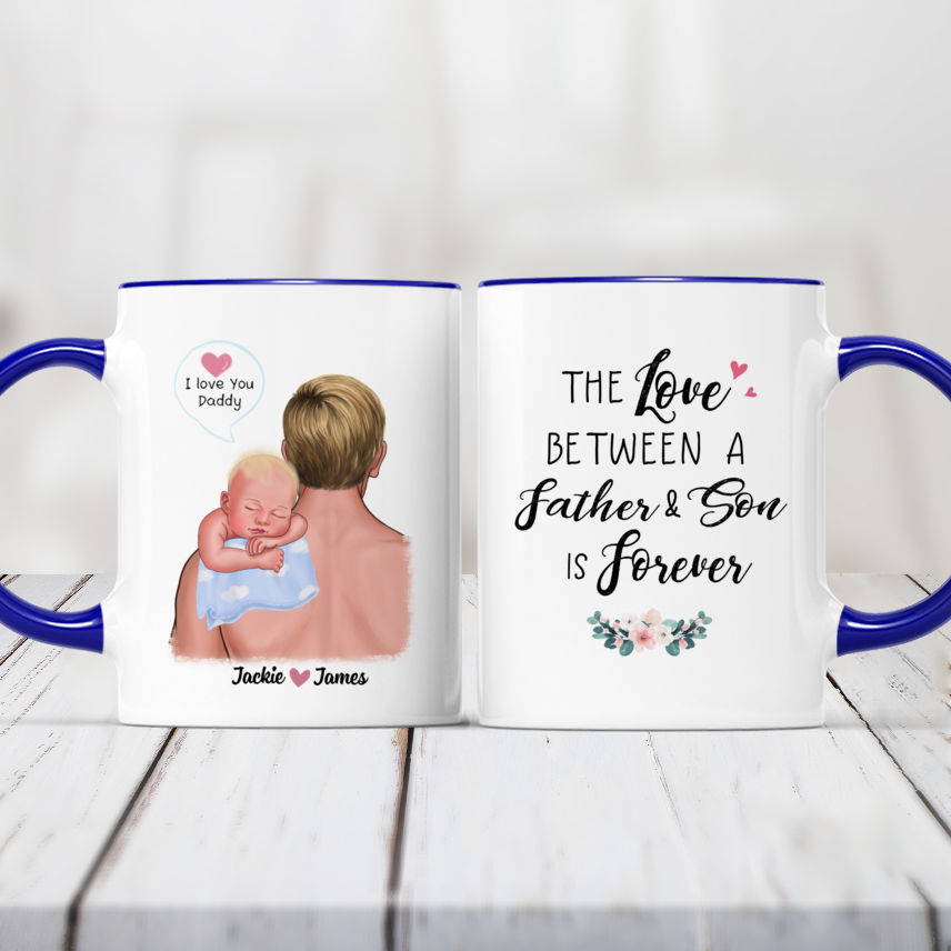 Dad And Daughter Son Daddy You Are Roarsome Funny Personalized Mug - Vista  Stars - Personalized gifts for the loved ones