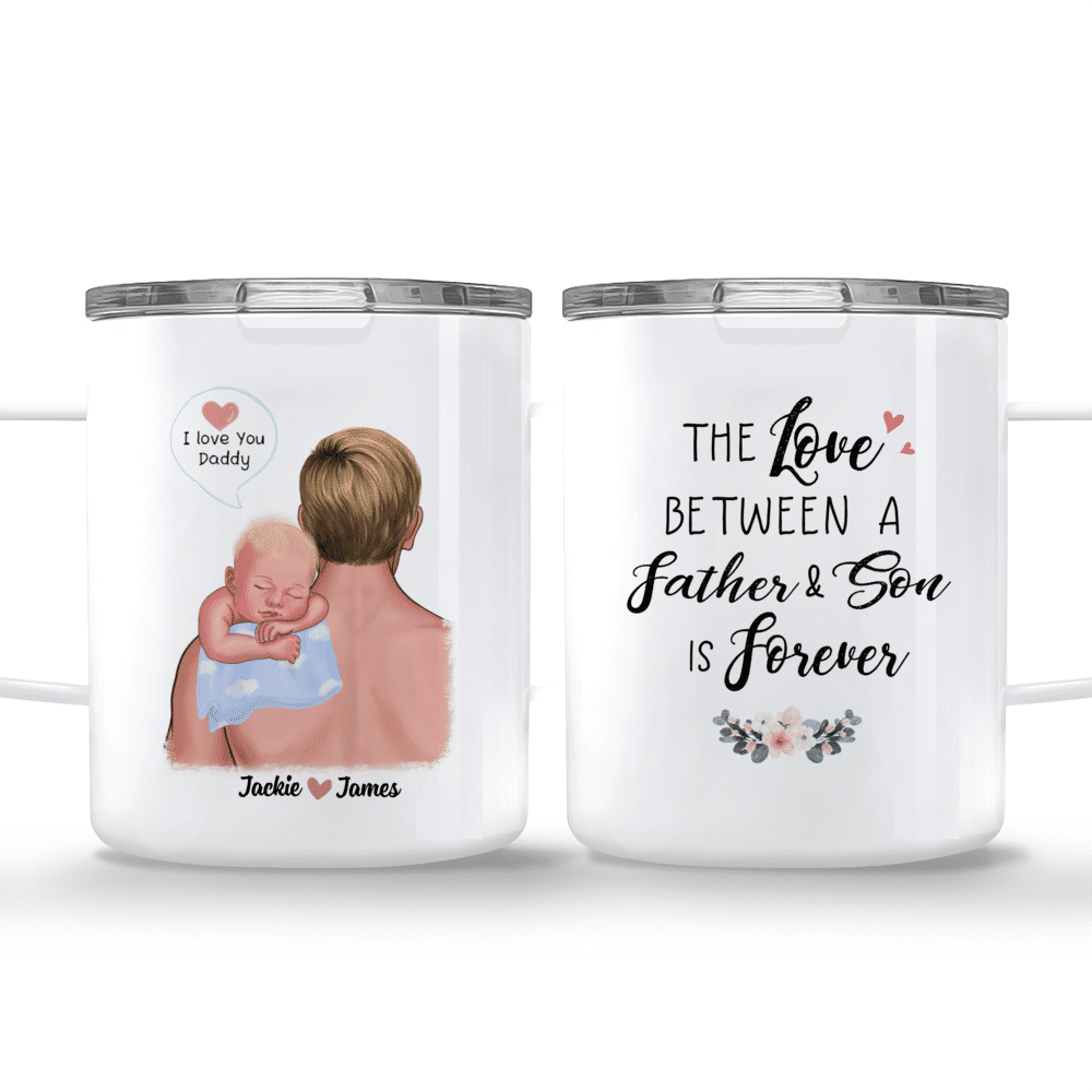 Personalized boy baptism mug