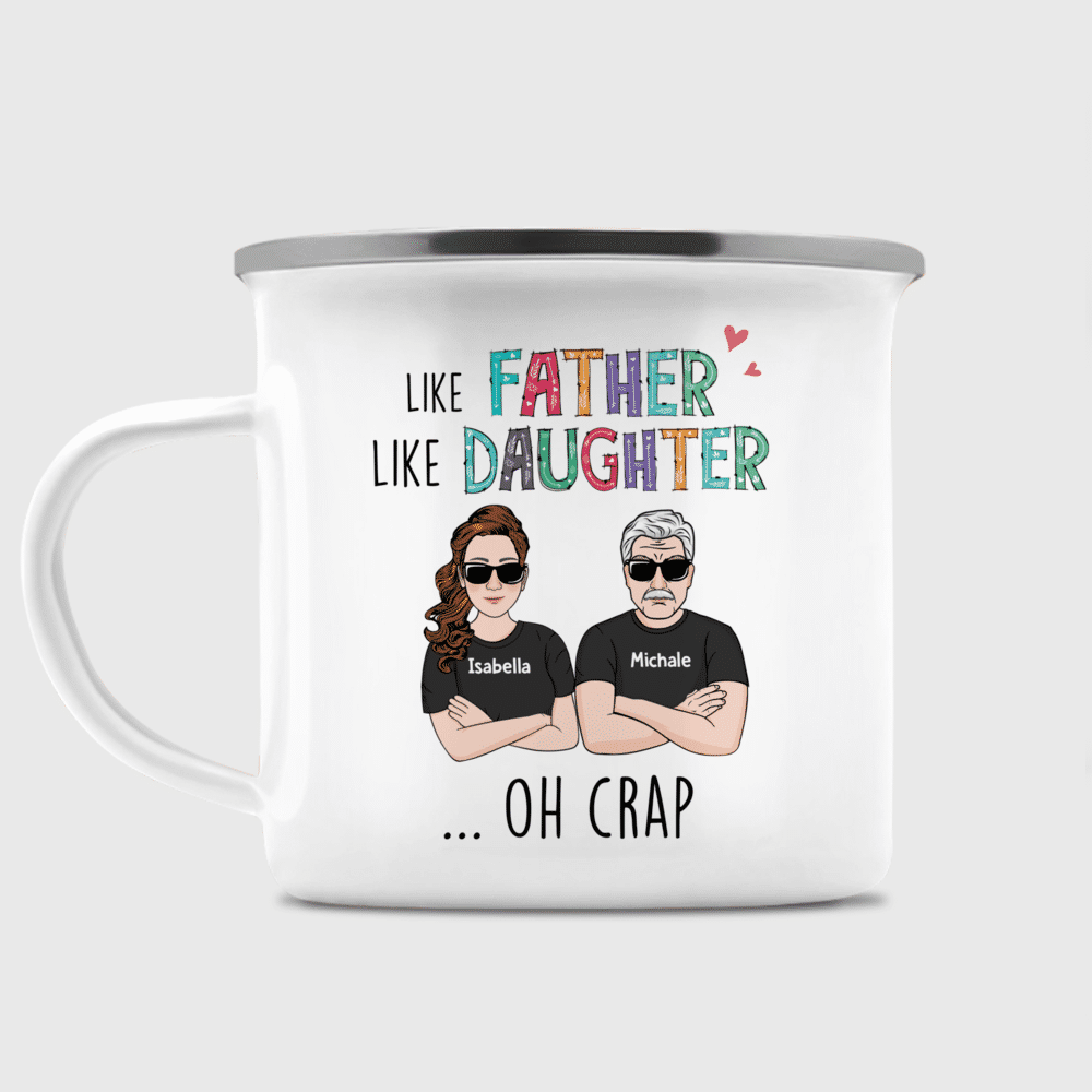 PERSONAL84 Like Mother Like Daughter Oh Crap White Ceramic Coffee Mug -  Cute Mug For Women - Persona…See more PERSONAL84 Like Mother Like Daughter  Oh