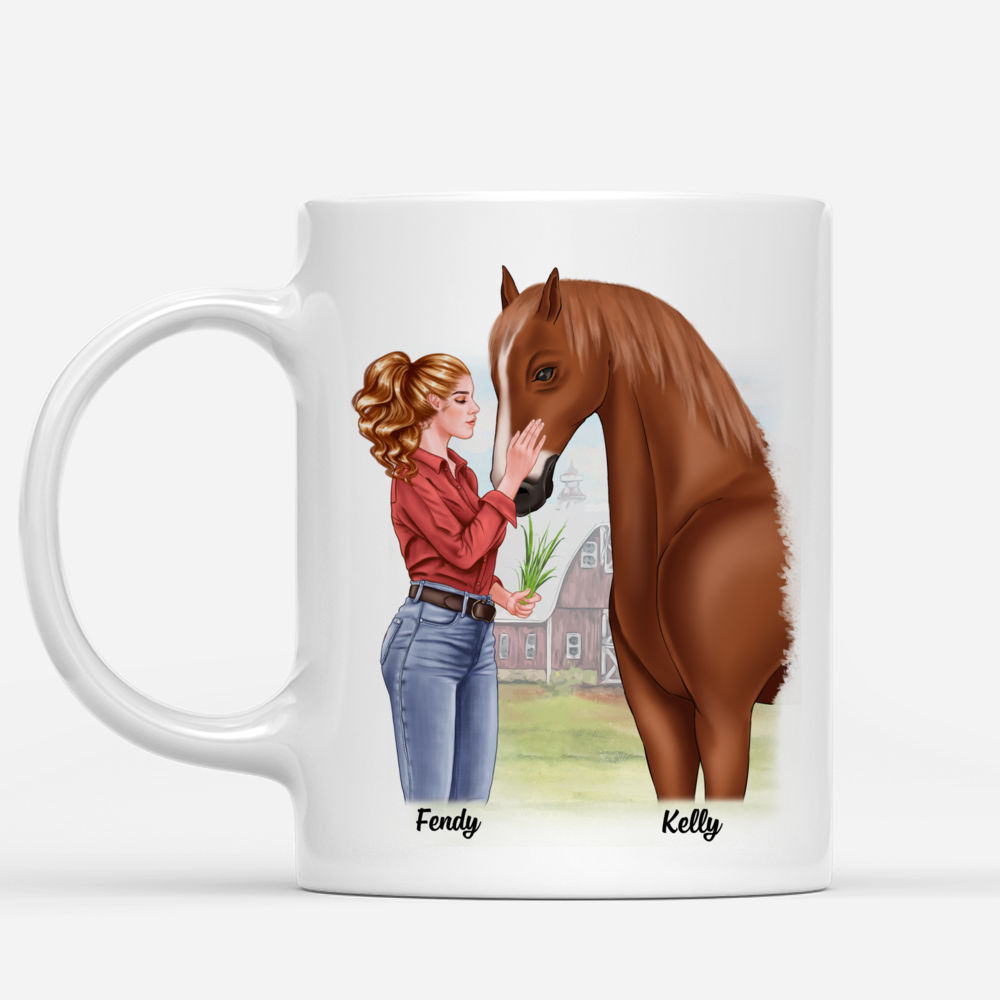 Personalized Mug - Horse Lovers - Life is Better with A Horse_1