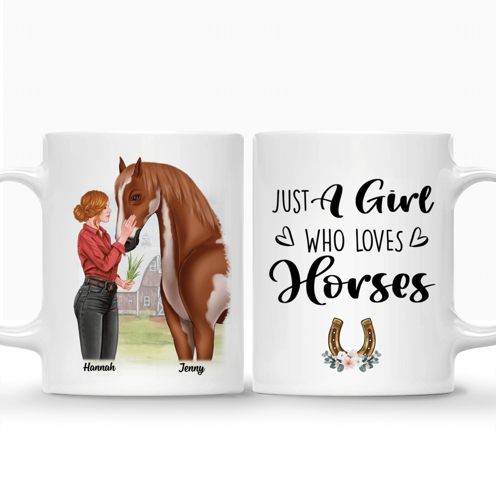 Personalized Mug - Horse Lovers - Just A Girl Who Loves Horses_3