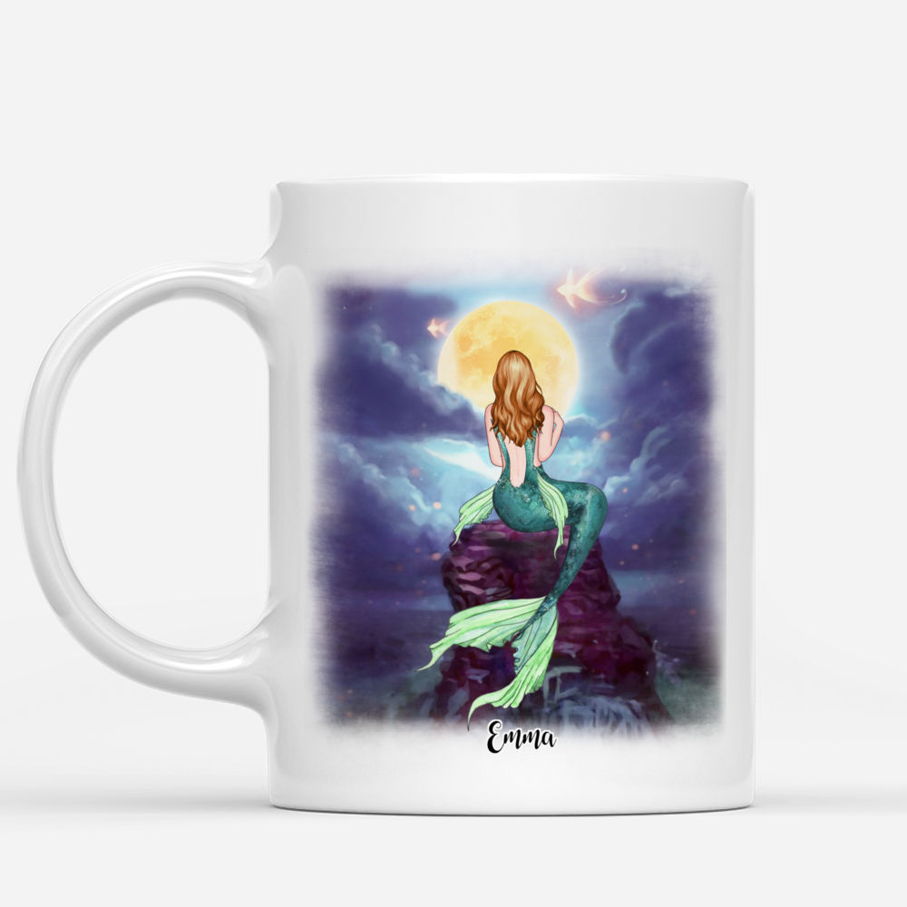 Personalized Mug - Mermaid Girl - She Has Been Tossed By The Waves But Does Not Sink_1