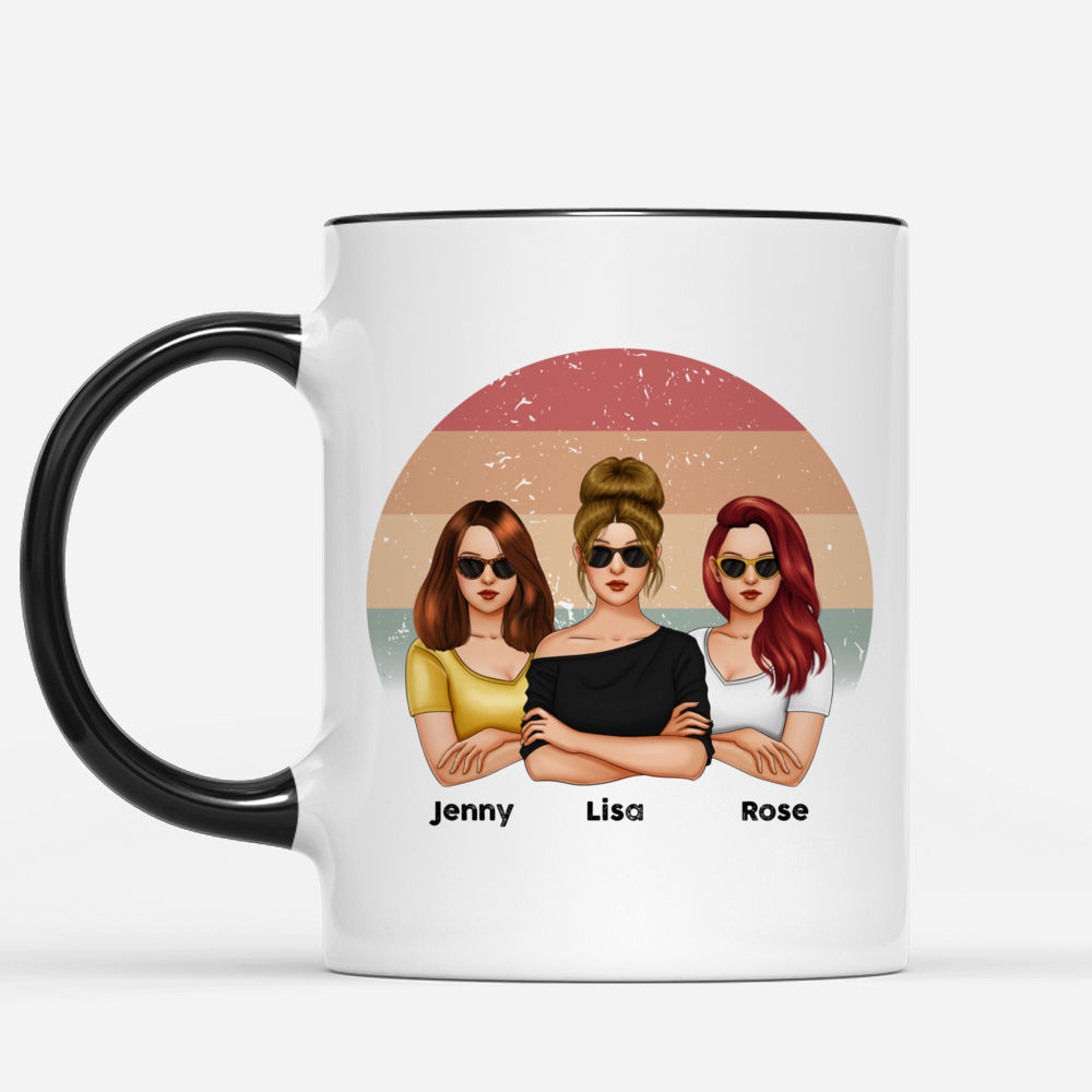 Apparently We Are Trouble When We Are Together – Engraved Tumbler For Her,  Funny Best Friend Travel Mug, Funny Gift Mug For Friend – 3C Etching LTD