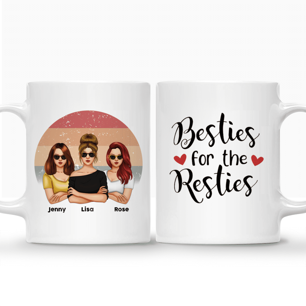 Personalized Mug - Friends - Besties For The Resties (V3)_5