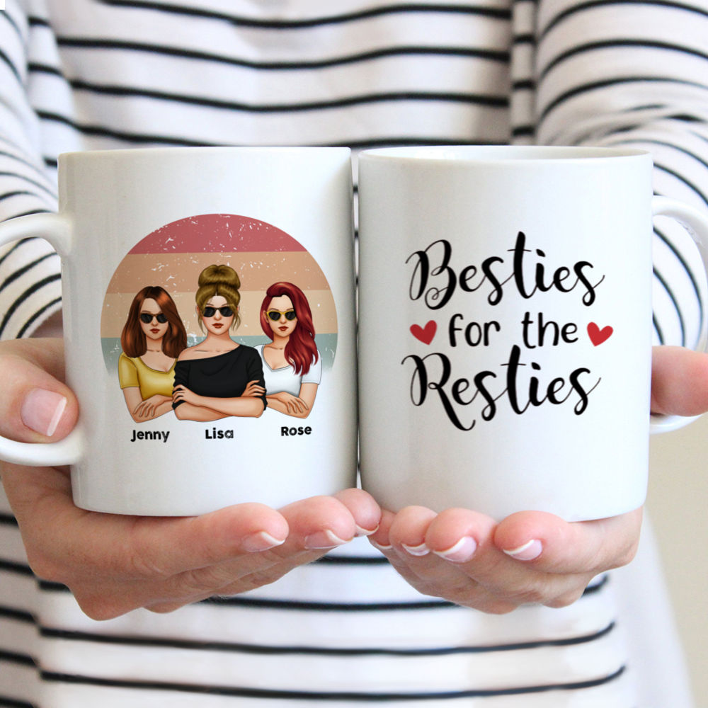 Personalized Mug - Friends - Besties For The Resties (V3)_2