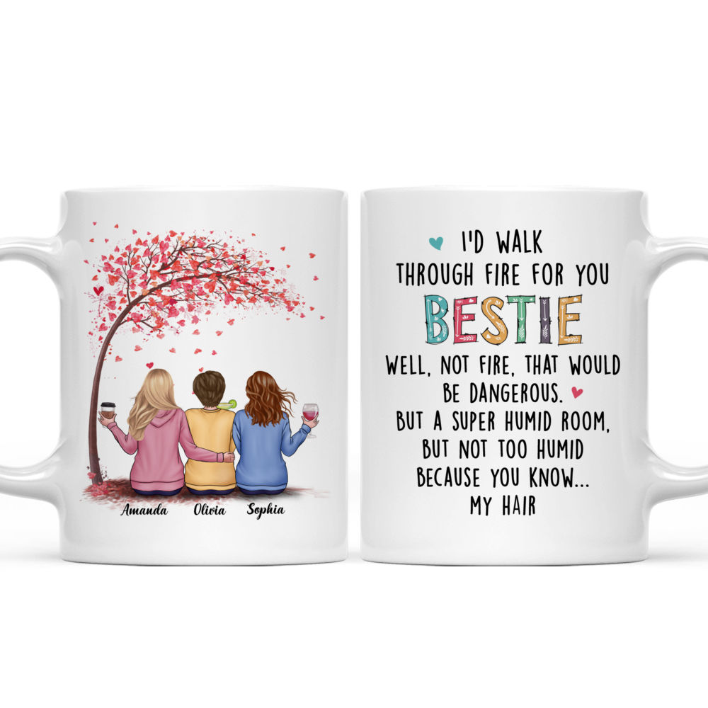 I'd Walk Through Fire For You Funny Mom Mug Mother's Day Gifts