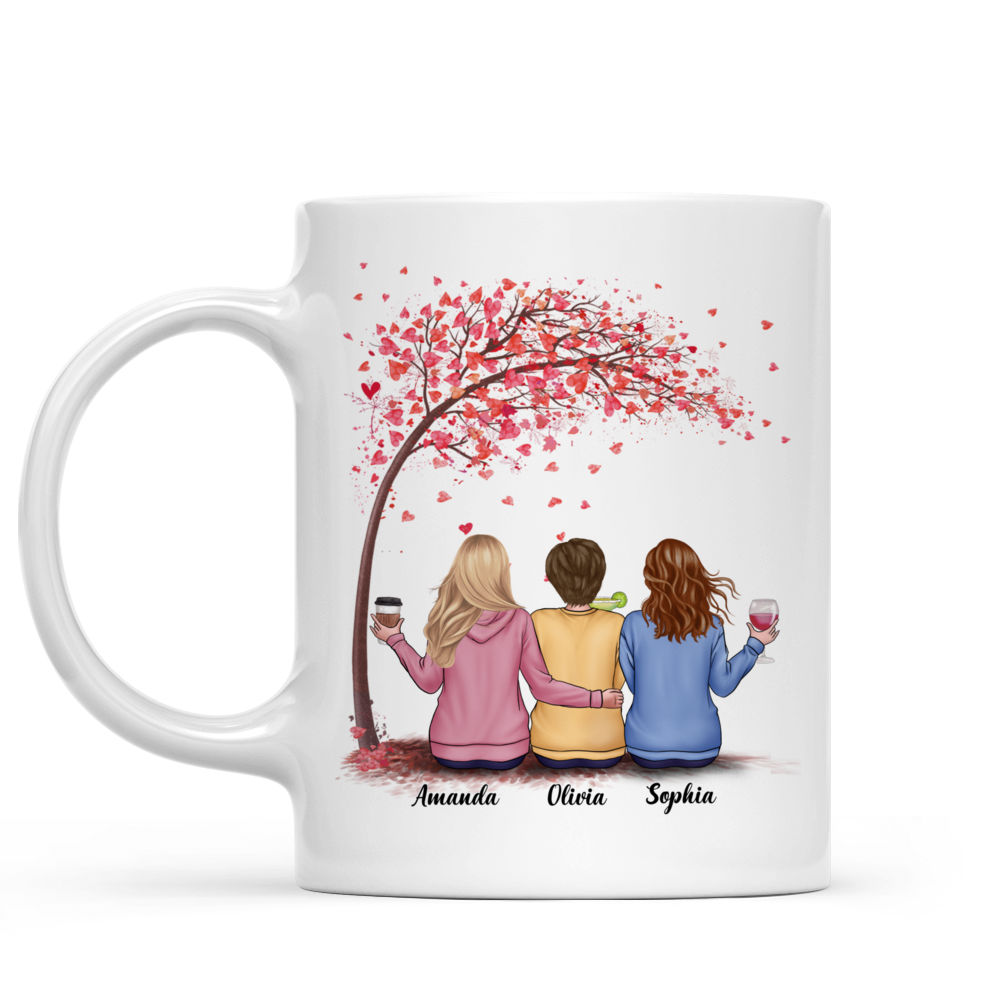 Personalized Love Tree Mug - I'd Walk Through Fire For You Bestie..._1