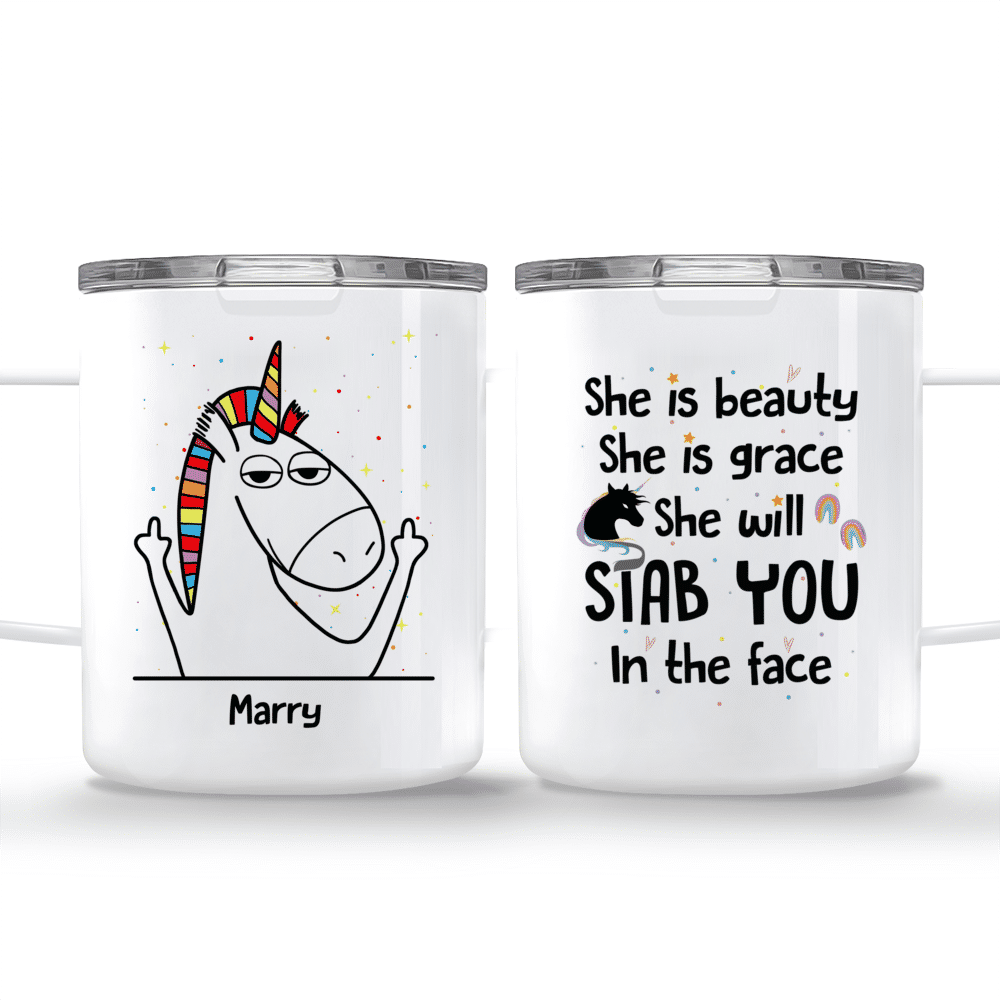 FM101-This magic unicorn mug is equal in value to a Tesla Mo