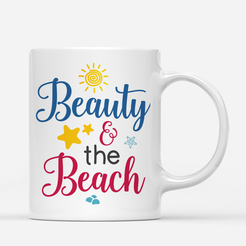 Personalized Mug - Up to 5 Girls - Beauty and the beach_2