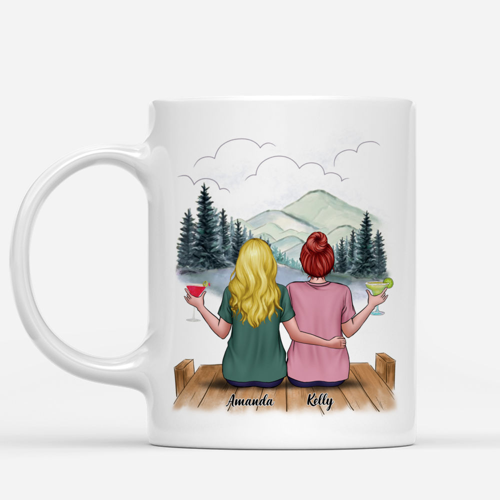 Casual Style - I'd Walk Through Fire For You Sister... - Personalized Mug_1