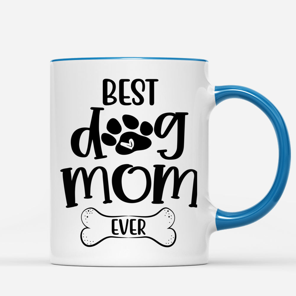 Dog Mom Mug Personalised Dog Mum Girl And Dog Dog And Owner - iTeeUS