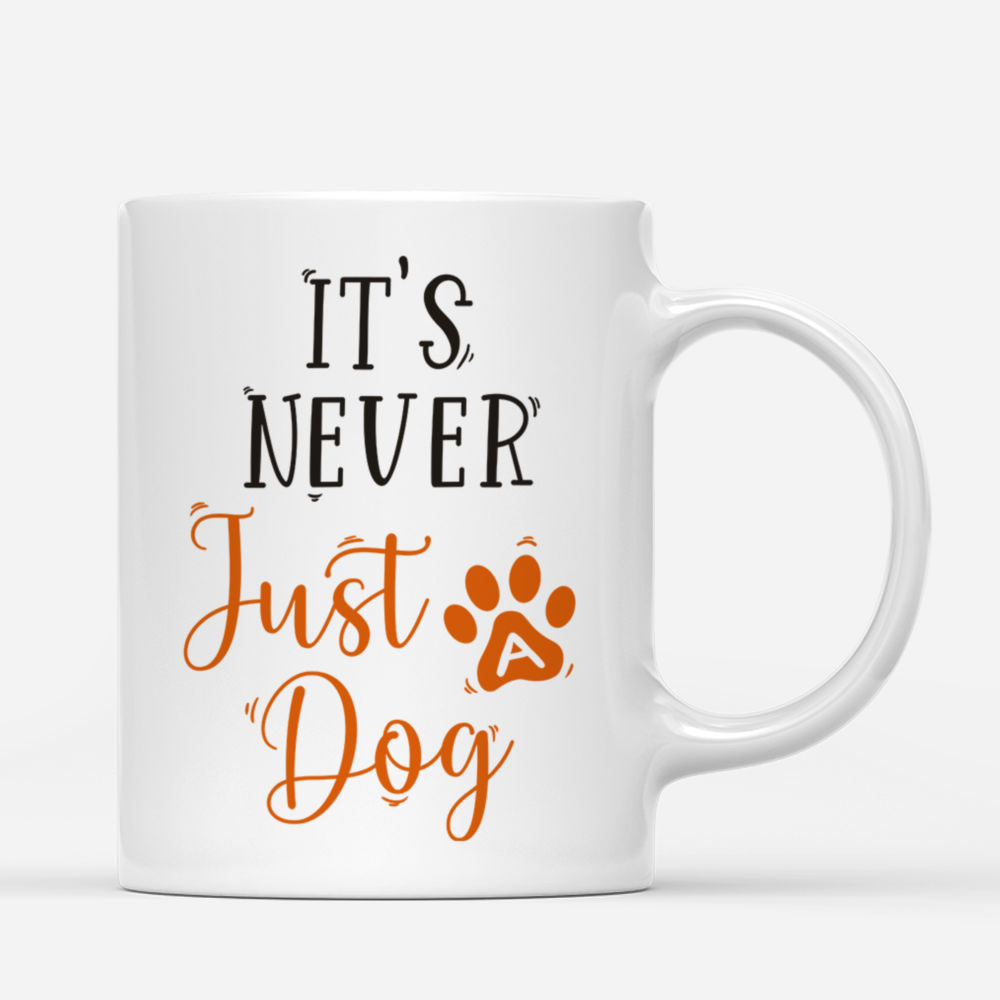 Personalized Mug - Dog Parents - It's never just a dog_3