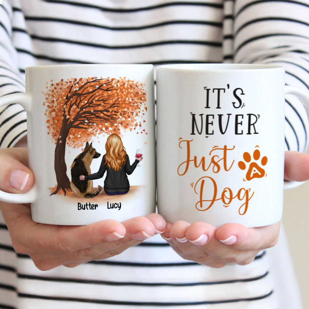 Personalized Mug - Dog Parents - It's never just a dog_1