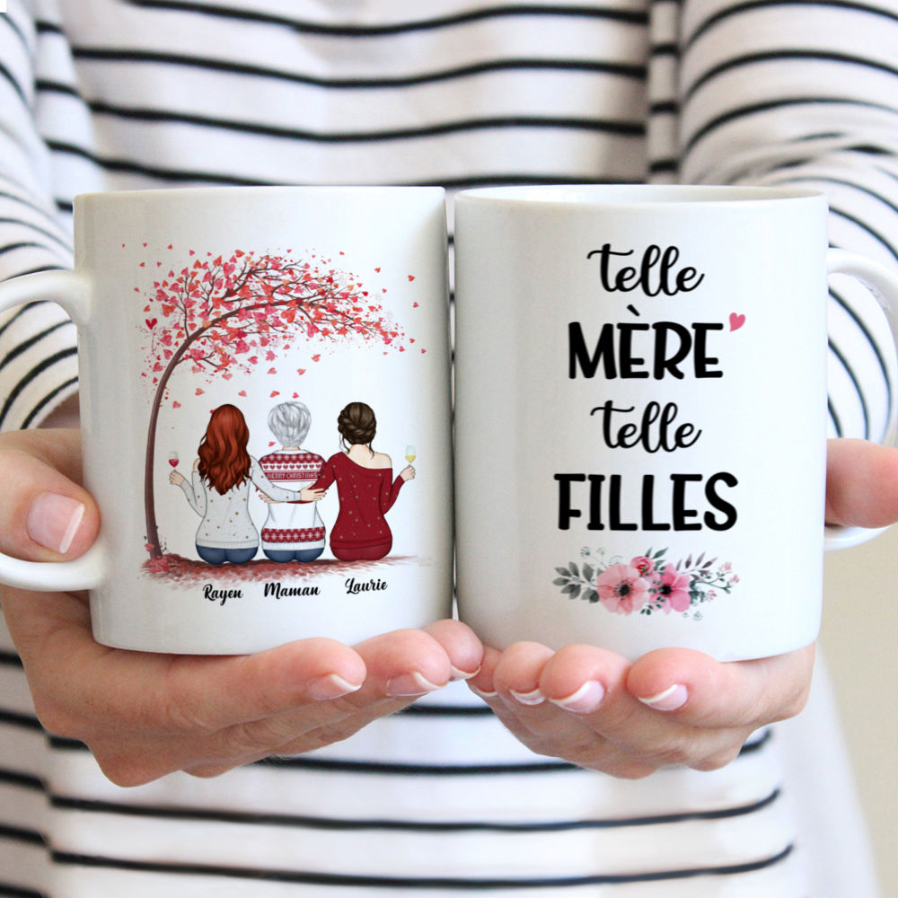 Mère & Filles - Telle mère, telles filles (N - French) - Personalized Mug